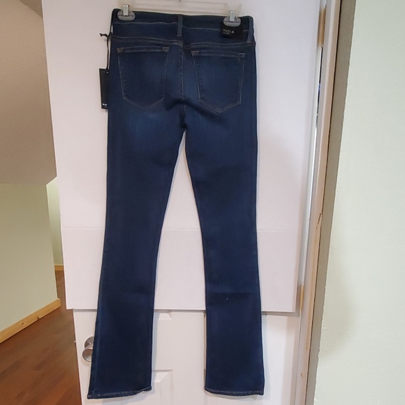 Black Orchid India Slim Boot Blue Jeans Size 26 - Picture 2 of 6